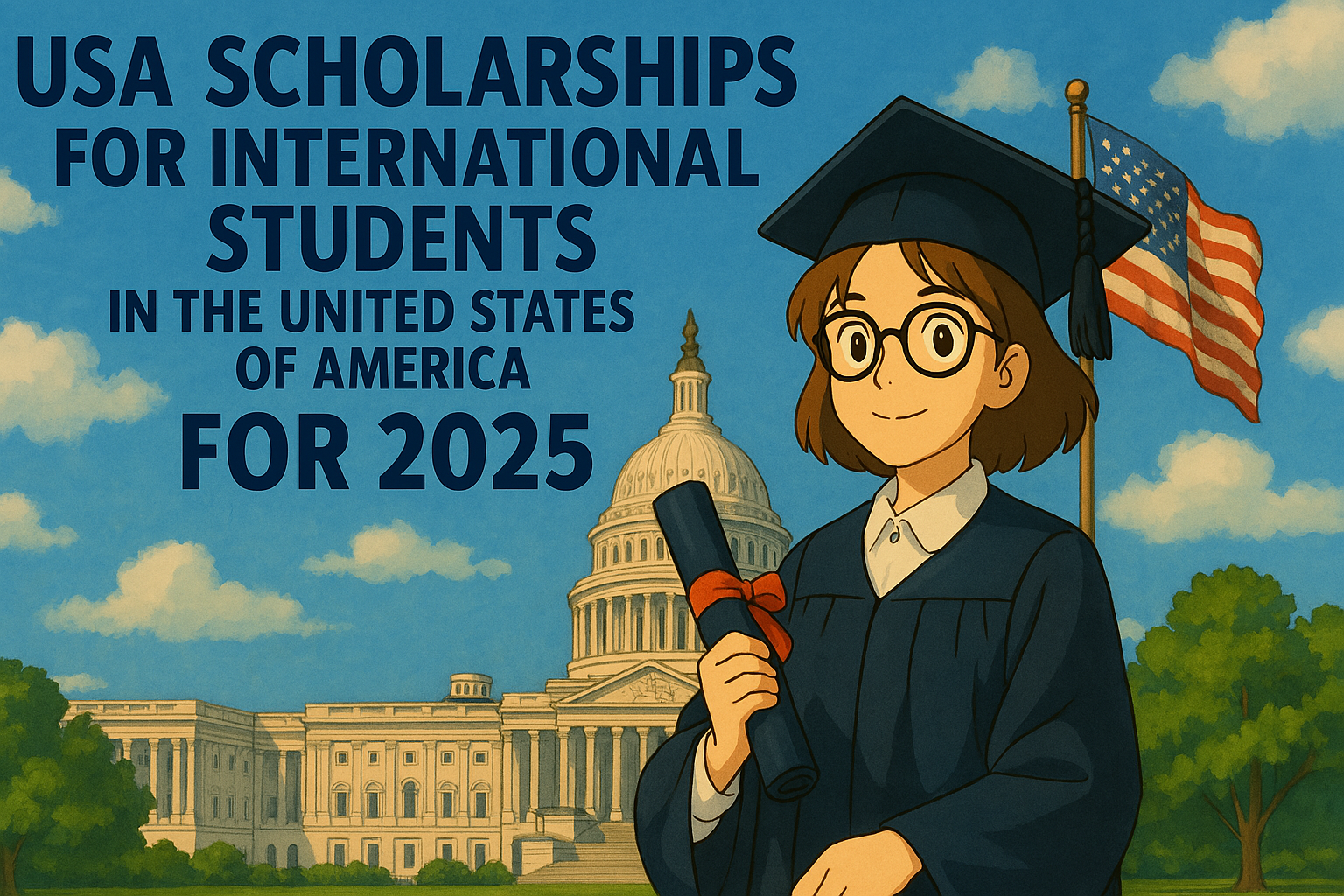 USA Scholarships For International Students in the United States of America For 2025