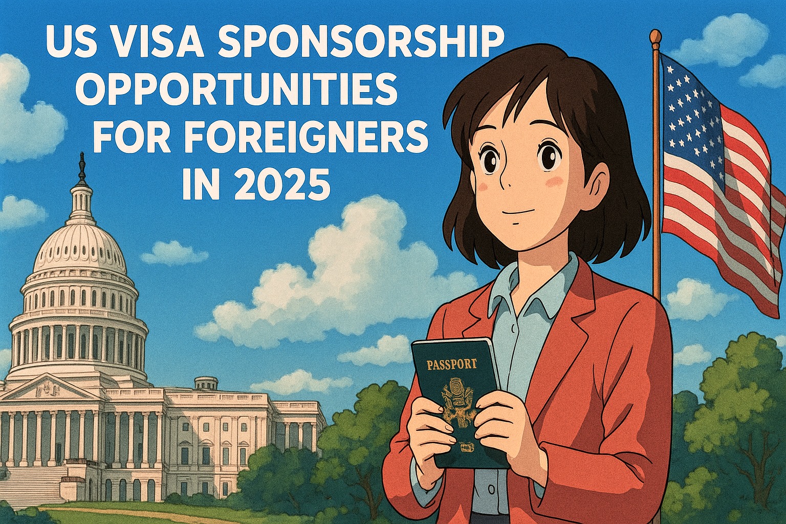 US Visa Sponsorship Opportunities for Foreigners in 2025
